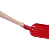 Schaufel eckig Metall klein rot