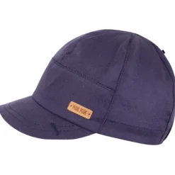 Schirmcap mit Leinen navy
