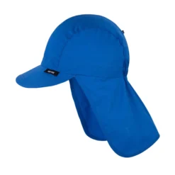 Schirm-Sonnenhut UV mit Nackenschutz ink-blue 49