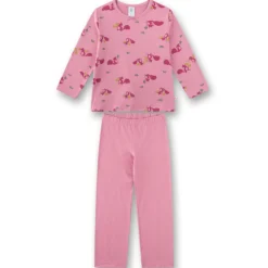Schlafanzug "Eichhörnchen" pink 92