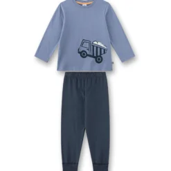 Schlafanzug "Muldenkipper" blau 116