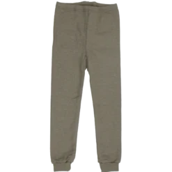 Schlafanzug Wolle Seide Ringel khaki 104