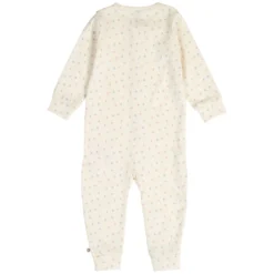 Schlafoverall „Blümchen“ creme 86