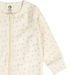 Schlafoverall „Blümchen“ creme 86