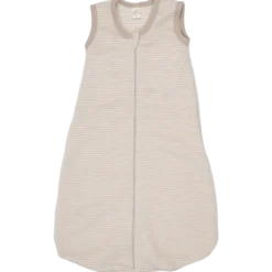 Schlafsack Wollfrottee sand Ringel 70 cm