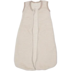 Schlafsack Wollfrottee sand Ringel 70 cm