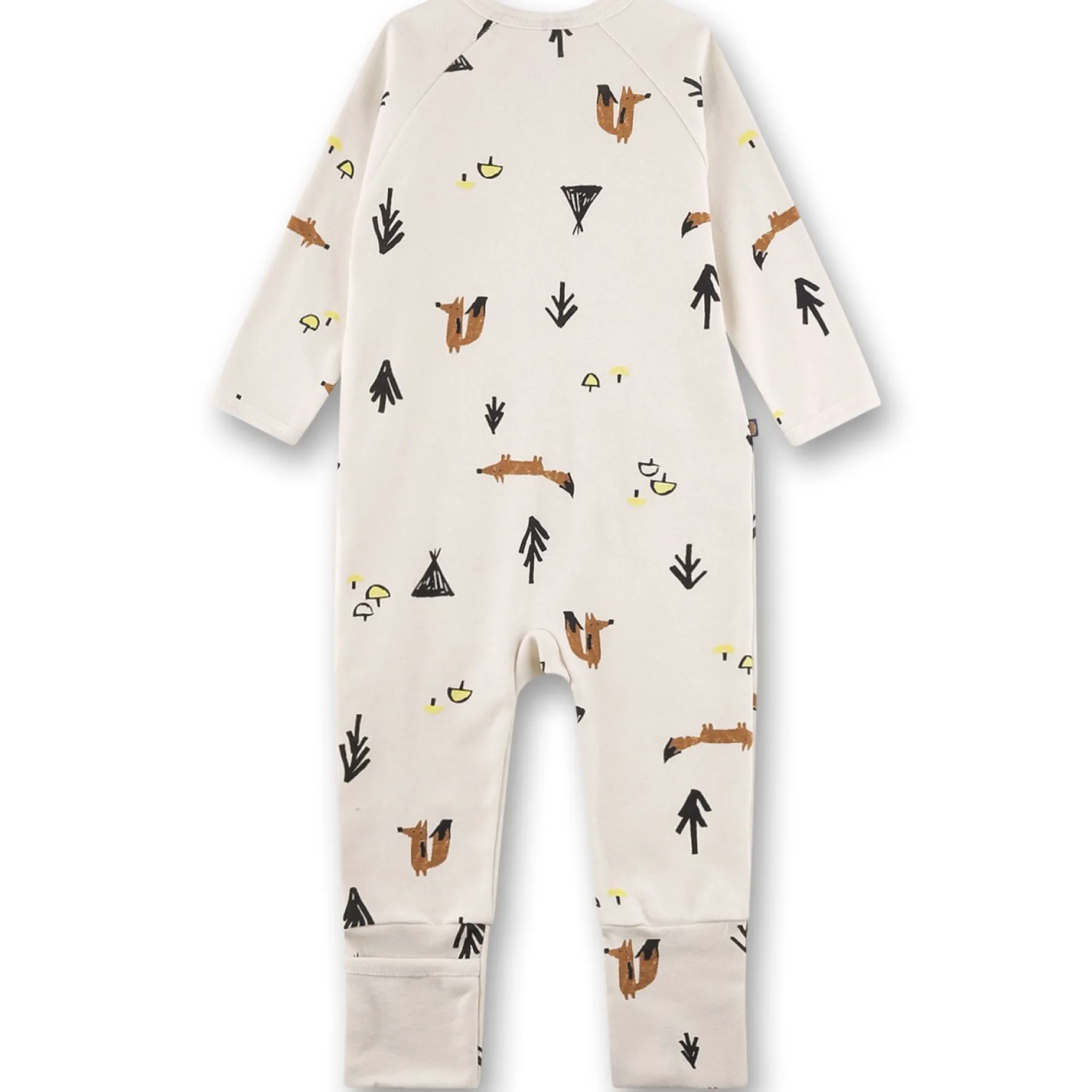Schlafstrampler "Fuchs" beige 50