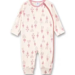 Schlafstrampler "Rüben" rosa-sand 80