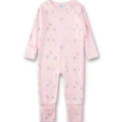Schlafstrampler "Vögellein" rosa 44