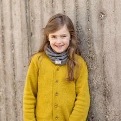 Schlauchschal "Strunzl" Wolle-Seide kupfer
