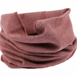Schlauchschal Wolle Seide mauve Gr. 1