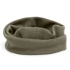 Schlauchschal Wolle Seide olive