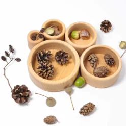 Schälchen Set Natur