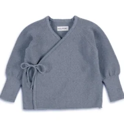 Schlüttli Merinowolle rauchblau 62/68