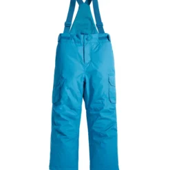 Schneehose mit Trägern blau 116
