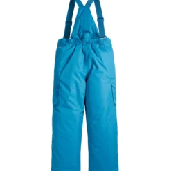 Schneehose mit Trägern blau 116