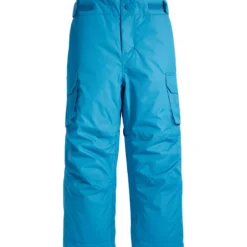 Schneehose mit Trägern blau 116