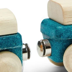 Schnellzug aus Holz