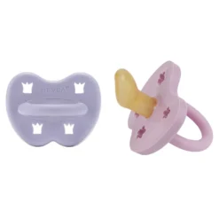 Schnuller 2er-Pack kiefergerecht "violett & orchid" ab 3M