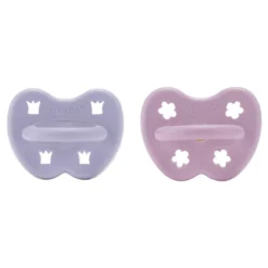 Schnuller 2er-Pack kiefergerecht "violett & orchid" ab 3M