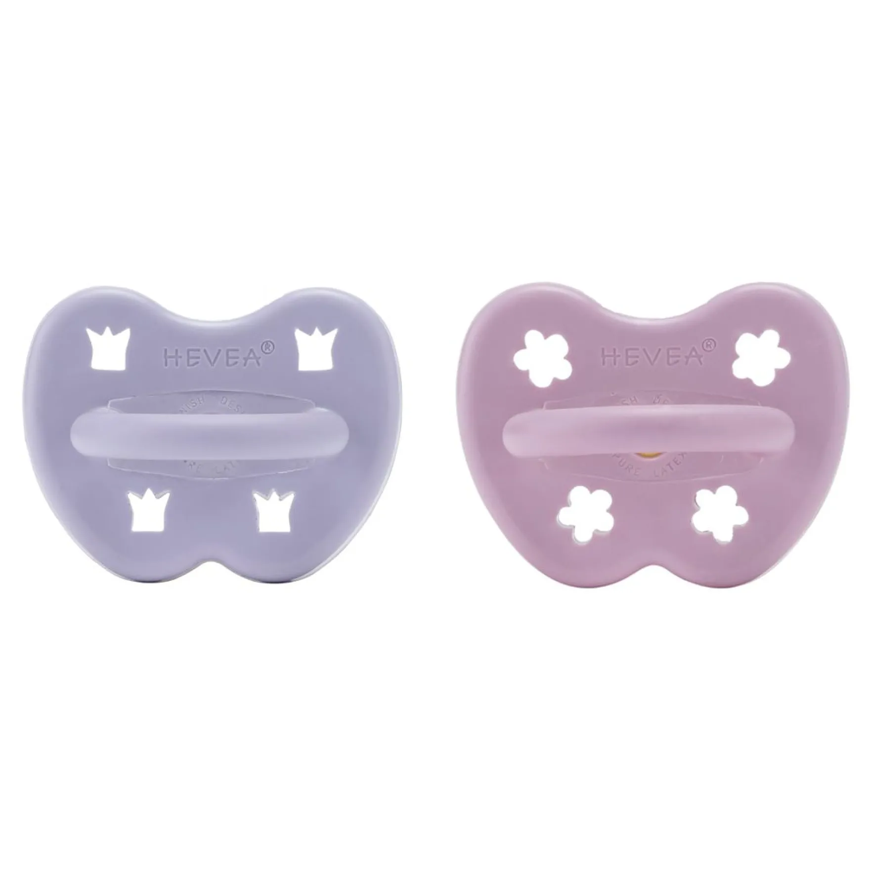 Schnuller 2er-Pack kiefergerecht "violett & orchid" ab 3M