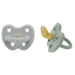 Schnuller 2er-Pack kiefergerecht "grey & sage" ab 3M