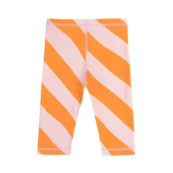 Schwimm-Hose orange gestreift 98