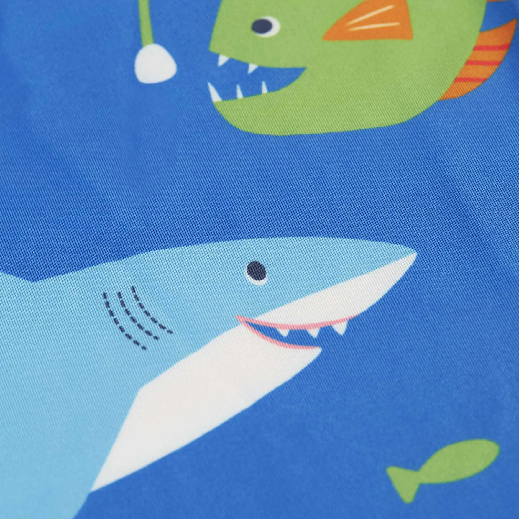 Schwimmshirt "Ocean" blau-rot UPF 50+ 110