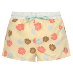 Schwimm-Shorts "Blumen" mit UV Schutz vanille 86