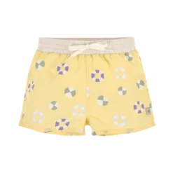 Schwimm-Shorts "Rettungsring" hellgelb 86