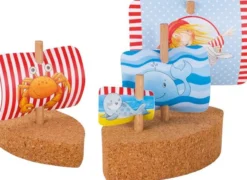 Segelboote aus Kork