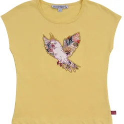Shirt "Papagei" sonnengelb 122