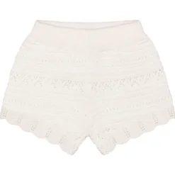 Shorts "Ajourstrick" warmweiß 68