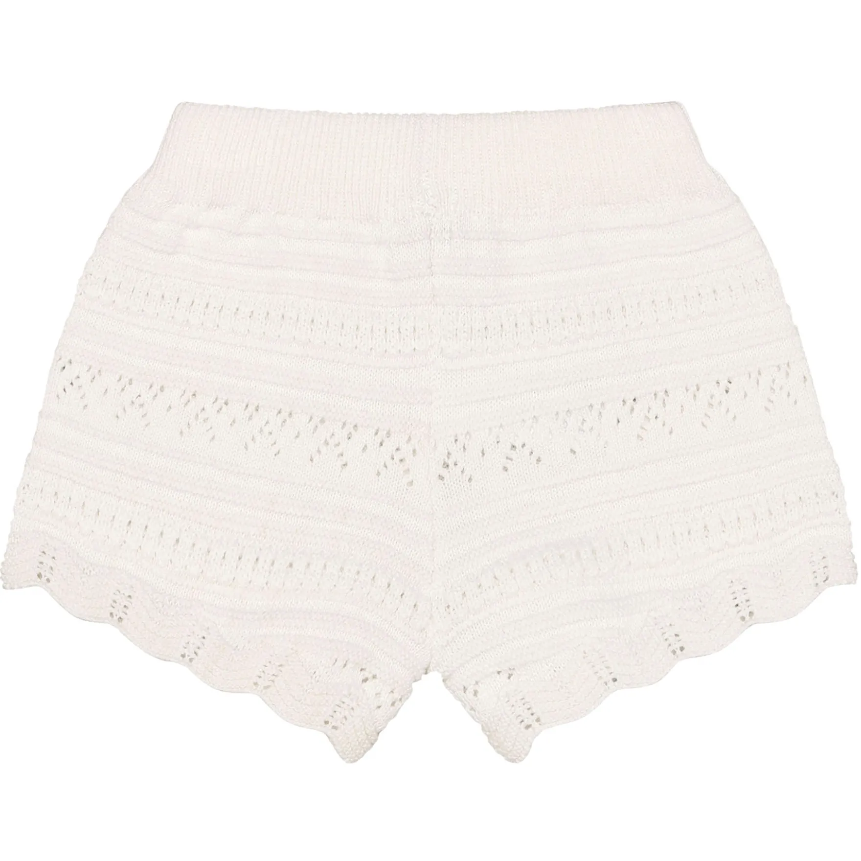 Shorts "Ajourstrick" warmweiß 68