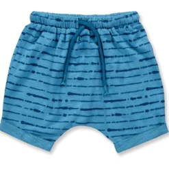 Shorts blau gestreift 62/68