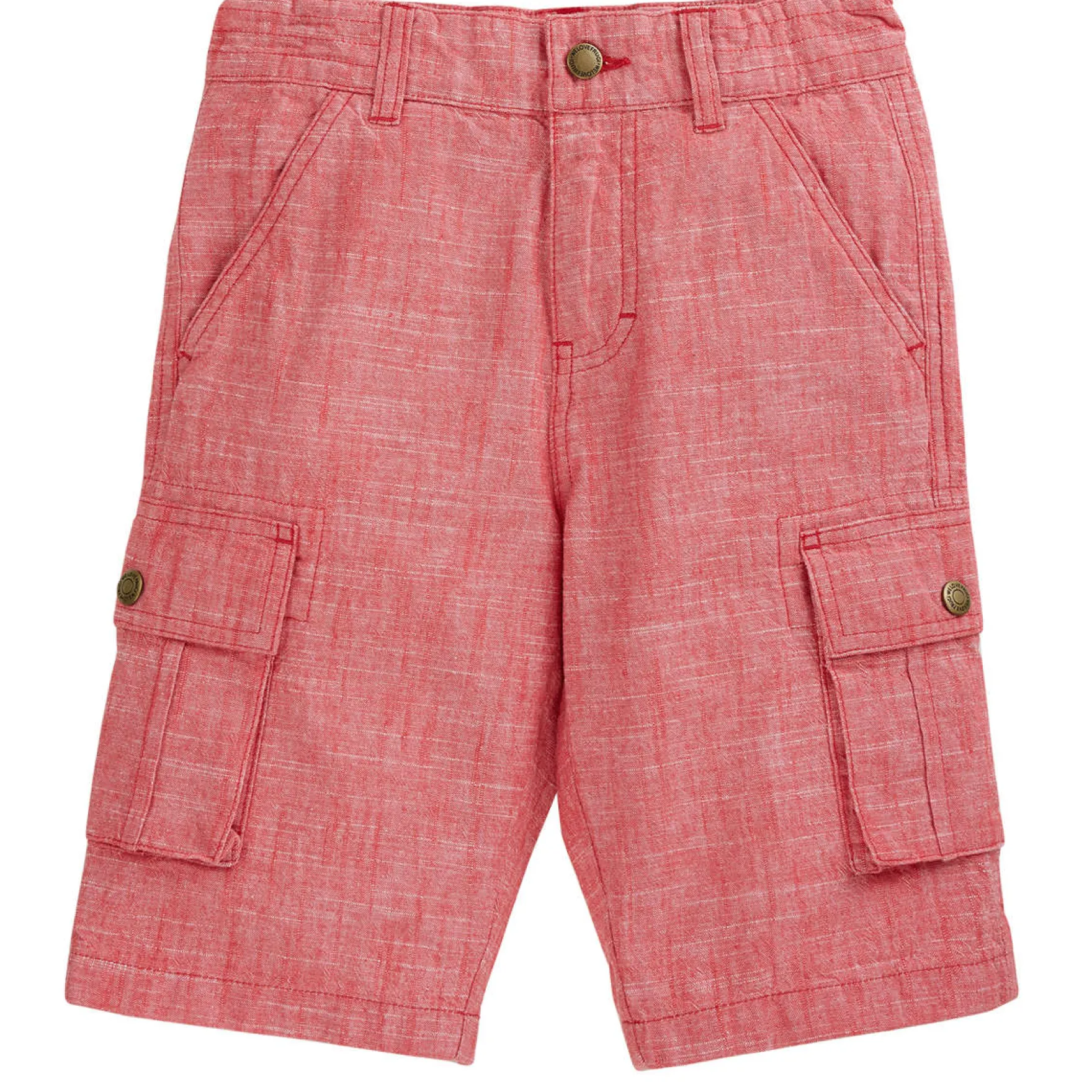 Shorts Chambray rot 104/110
