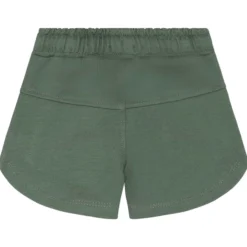 Shorts mit Kordelzug dunkelgrün 80