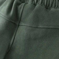 Shorts mit Kordelzug dunkelgrün 80
