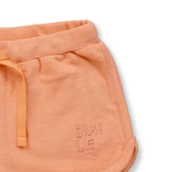Shorts Slub-Terry pfirsichorange 116