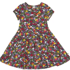 Skaterkleid "Happy Days" dunkelblau 98