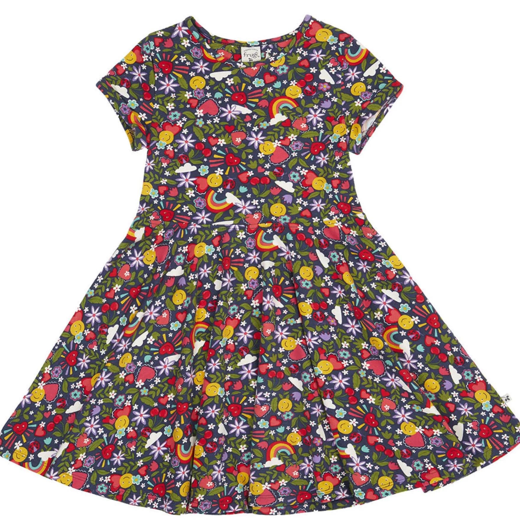 Skaterkleid "Happy Days" dunkelblau 98