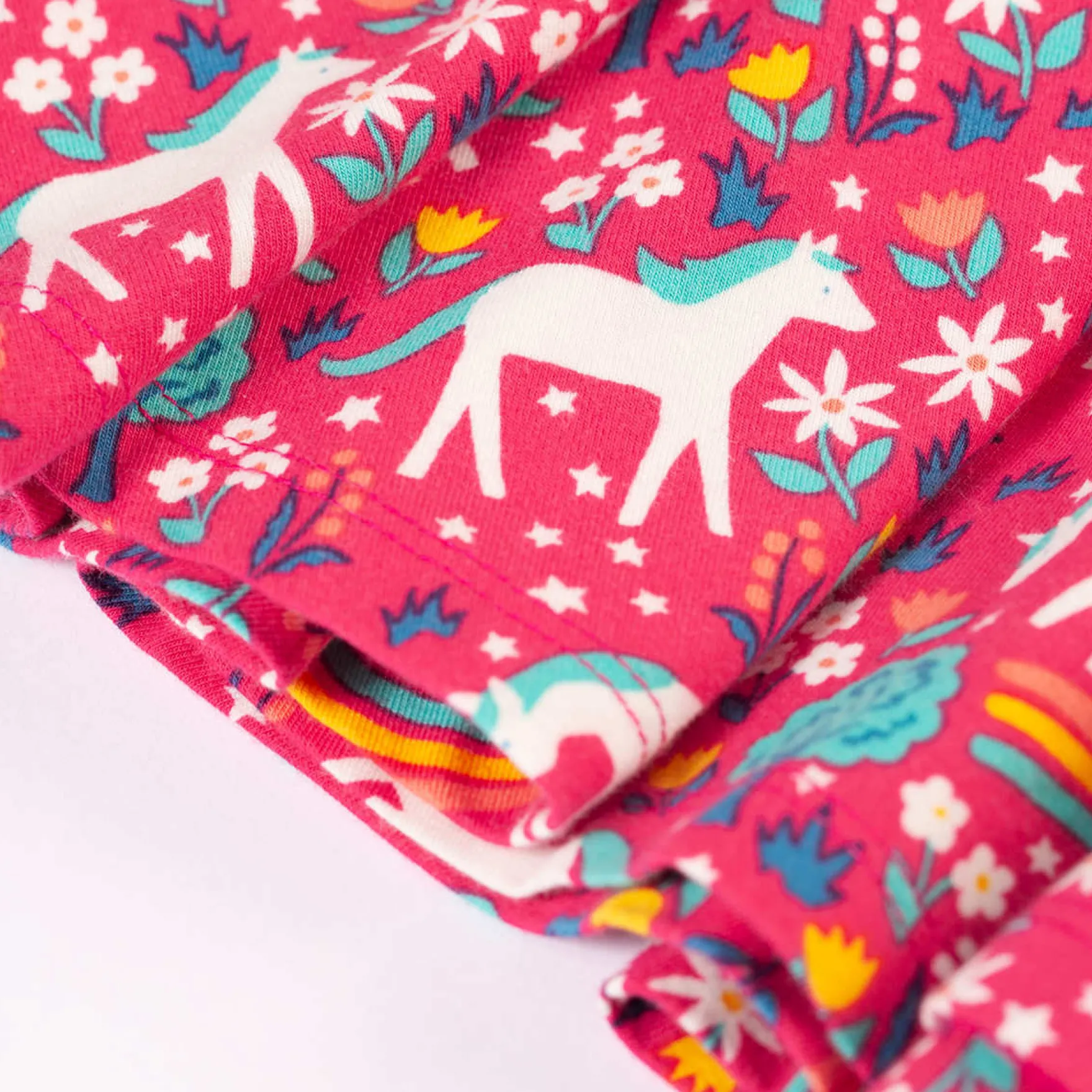 Skater-Kleid "Wildpferde" pink 98
