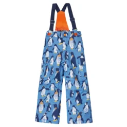 Skihose mit Trägern "Pinguin"blau 110