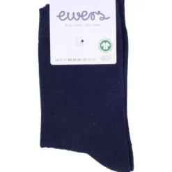 Socken dunkelblau uni 18-19