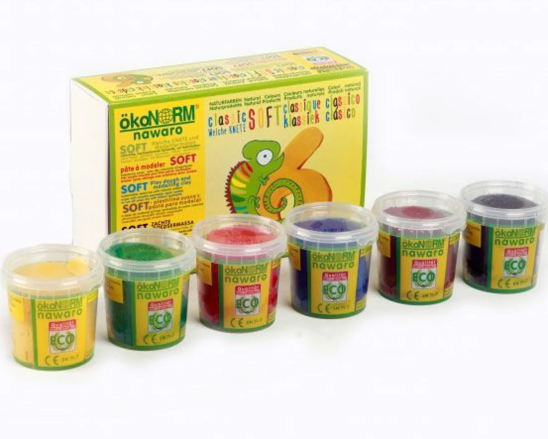 Soft Knete 6er Set Klassik