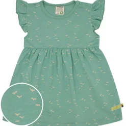 Sommerkleid mit Rüschen bamboo 122/128
