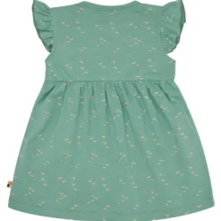 Sommerkleid mit Rüschen bamboo 122/128