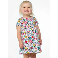 Sommerkleid weiß "Flowers" 80/86