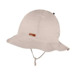 Sonnenhut mit Leinen und Krempe natur45