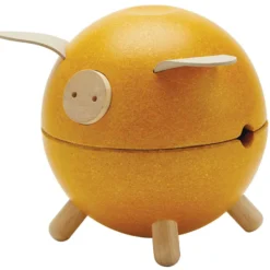 Spardose Schwein gelb